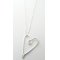 LA Jewellery Recycled Petit Love Silver Necklace