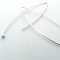 LA Jewellery Recycled Simplicity Silver Earrings