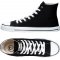Ethletic Fairtrade Hi Top Trainers - Black & White