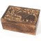 Hand Carved Elephant Mango Wood Jewellery Box