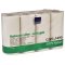 Abena 100% Recycled Single Embossed 2-Ply Kitchen Roll - Pack Of 4