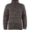 Men's Donegal Half Zip Jumper - Charcoal