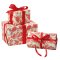 Recycled Wrapping Paper & Tags - Scandi Robins Print - Pack of 4