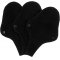 ImseVimse Black Reusable Thong Panty Liners - Pack of 3