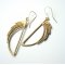 LA Jewellery Frank Lloyd Waterfall�Recycled Brass Earrings