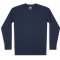 Wanda Organic Cotton Long Sleeve Tee - Navy