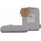 Panda Quiet Grey Bamboo Duvet Cover - King