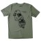 All Riot Marcus Aurelius Organic T-Shirt - Khaki
