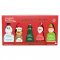 English Tea Shop Christmas Character Pyramid Tea Bag Decorations
