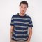 White Stuff Block Stripe T-Shirt - Indigo