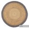 Jute Border Circle Rug - 150cm