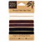 Wild & Stone Plastic Free Hair Ties - Natural - Pack of 6