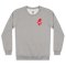 Matt Sewell Womens Red Bird Sweat - Ash Marl