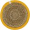 Round Seagrass & Jute Tablemat - Yellow - Set of 6