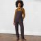 Nomads Full Length Dungarees - Cacao