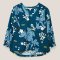 White Stuff Elisa EcoVero Top - Teal