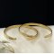 So Just Shop Gold Love Bangle