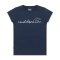 Womens Wild Swim Tee - Navy
