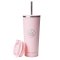Neon Kactus Insulated Tumbler - Pink Flamingo - 24oz