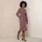 Lily & Me Lillian Animal Stamp Dress - Ginger