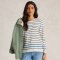 White Stuff Fairtrade Willow Stripe Top - White