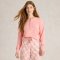 White Stuff Organic Hailey Henley Jersey Top - Light Pink