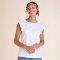 Nomads Frill Shell Top - White