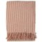 Ian Snow Recycled Striped Throw - Red