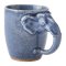 Handmade Elephant Mug - Blue