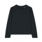 Organic Cotton Black Long Sleeve T-Shirt