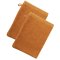 Orlando Organic Cotton Washglove - Amber - Pack of 2