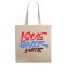 Amnesty x Nova Twins 'Love Over Hate' Tote bag