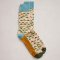 White Stuff Triangle Geo Organic Ankle Socks