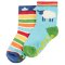Frugi Happy Farm Grippy Socks - 2 Pairs