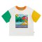 Frugi Towan Soft White Relaxed T-Shirt