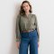 Lily & Me Poplar Multi Check Blouse - Laurel