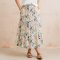 Lily & Me Evie Skirt - Harding Print - Ecru