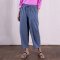 Nomads Elastic Waist Bubble Trousers - Pepper