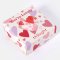 Thought Crinkle Texture Love Heart Bamboo Socks in a Box - Stone White - UK4-7