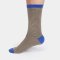 Thought Modal Stripe Crew Socks - Sand Yellow - UK7-11
