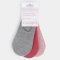 Thought Bamboo No-Show Socks - UK4-7 - 3 Pairs