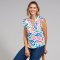 Kite Bramblecombe Slub Jersey Top Paisley Power