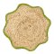 Wavy Jute Placemats - Green - Set of 2