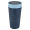 Circular & Co Recycled Fabric Reusable Coffee Cup - Stonewash Blue - 12oz