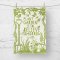 A Blackbird Sang Tea Towel - To Plant a Garden is to Believe in Tomorrow