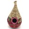 Munja & Reclaimed Sari Fabric Tear Drop Bird Nester