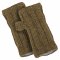 Mens Shetland Wristwarmer - Moss