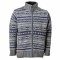 Mens Portree Zip Jacket - Grey Blue