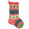 Candy Cane Christmas Stocking