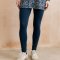 Lily & Me Cotton Leggings - Navy